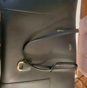 Lauren Ralph Lauren black work tote
